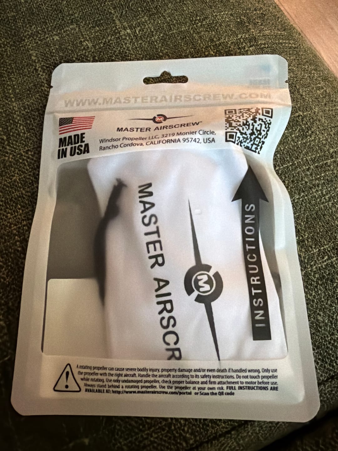 Customer photo review of DJI Air 3 STEALTH Upgrade Propellers - x4 Black
