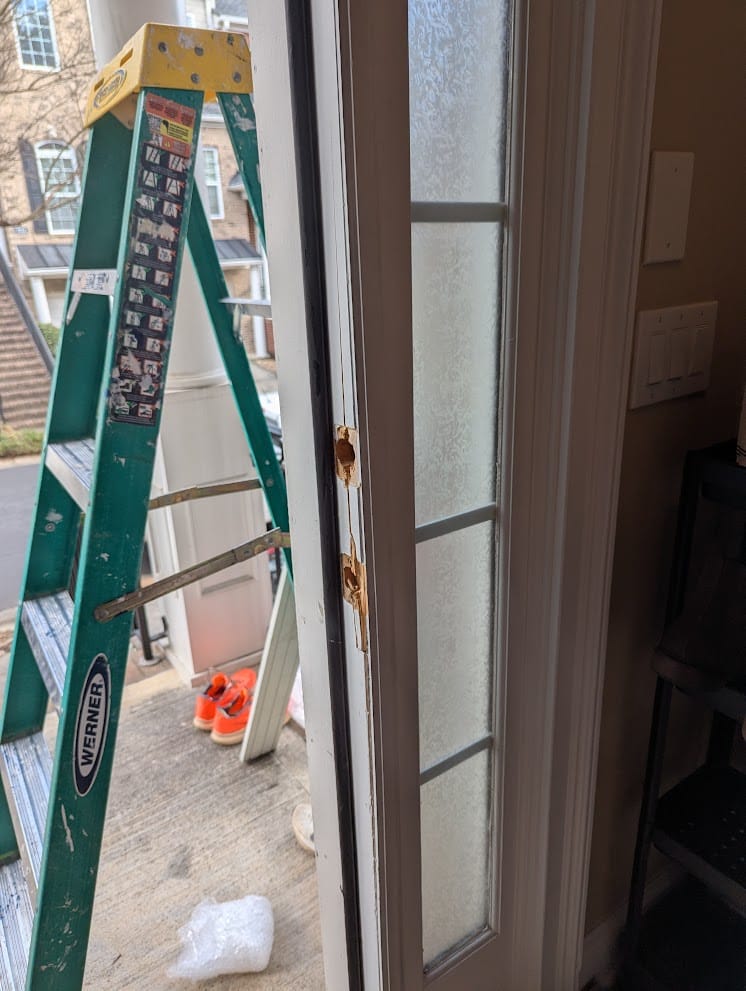 Customer photo review of Exterior Blank Jamb Leg (Primed Poplar)