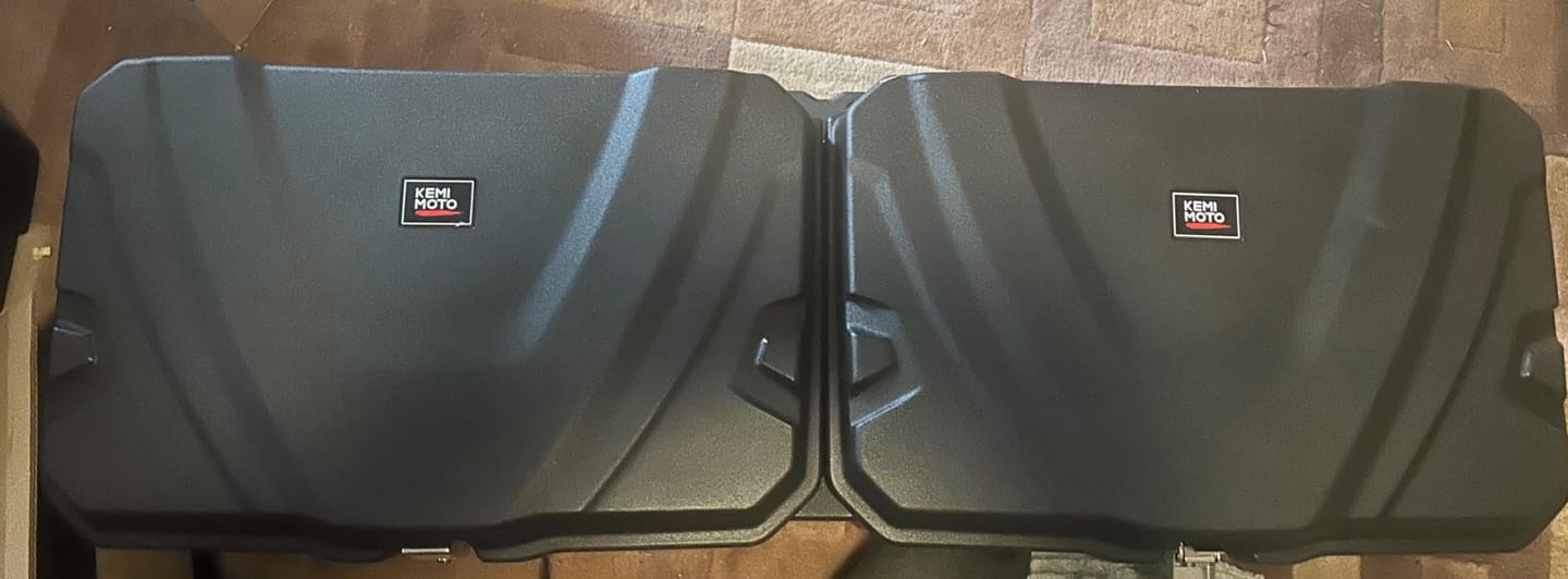 Customer photo review of 110L/29Gal UTV Bed Storage Box For CFMOTO Uforce 1000 | 1000XL