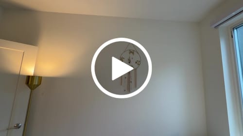 Customer video review of Illuminated Floral Healing Crystal Dreamcatcher
