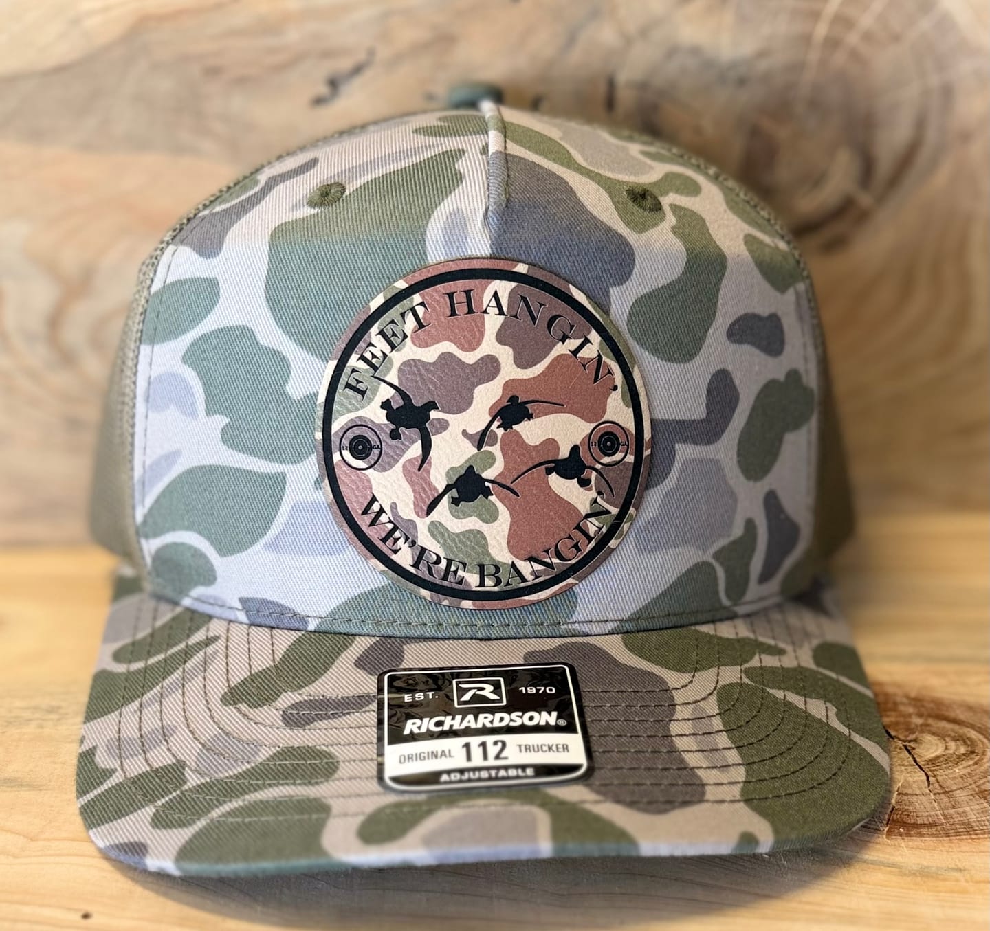 Customer photo review of Richardson 112PFP Printed Five Panel Trucker