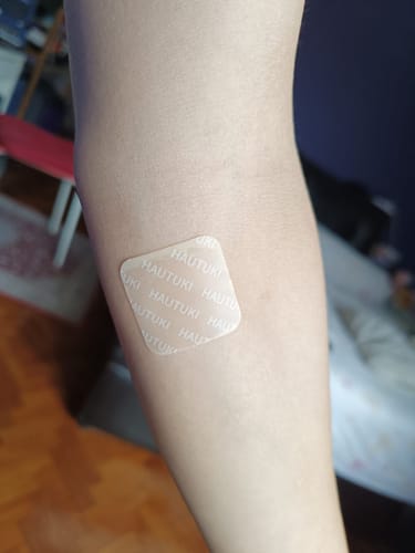 Customer photo review of HAUTUKI Growth Support Patch - 1 Month Supply (1Box)