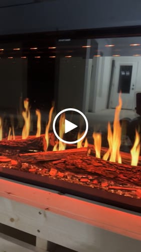 Customer video review of Modern Flames Orion Multi 60" Heliovision Virtual Multi-View Built-In Electric Fireplace