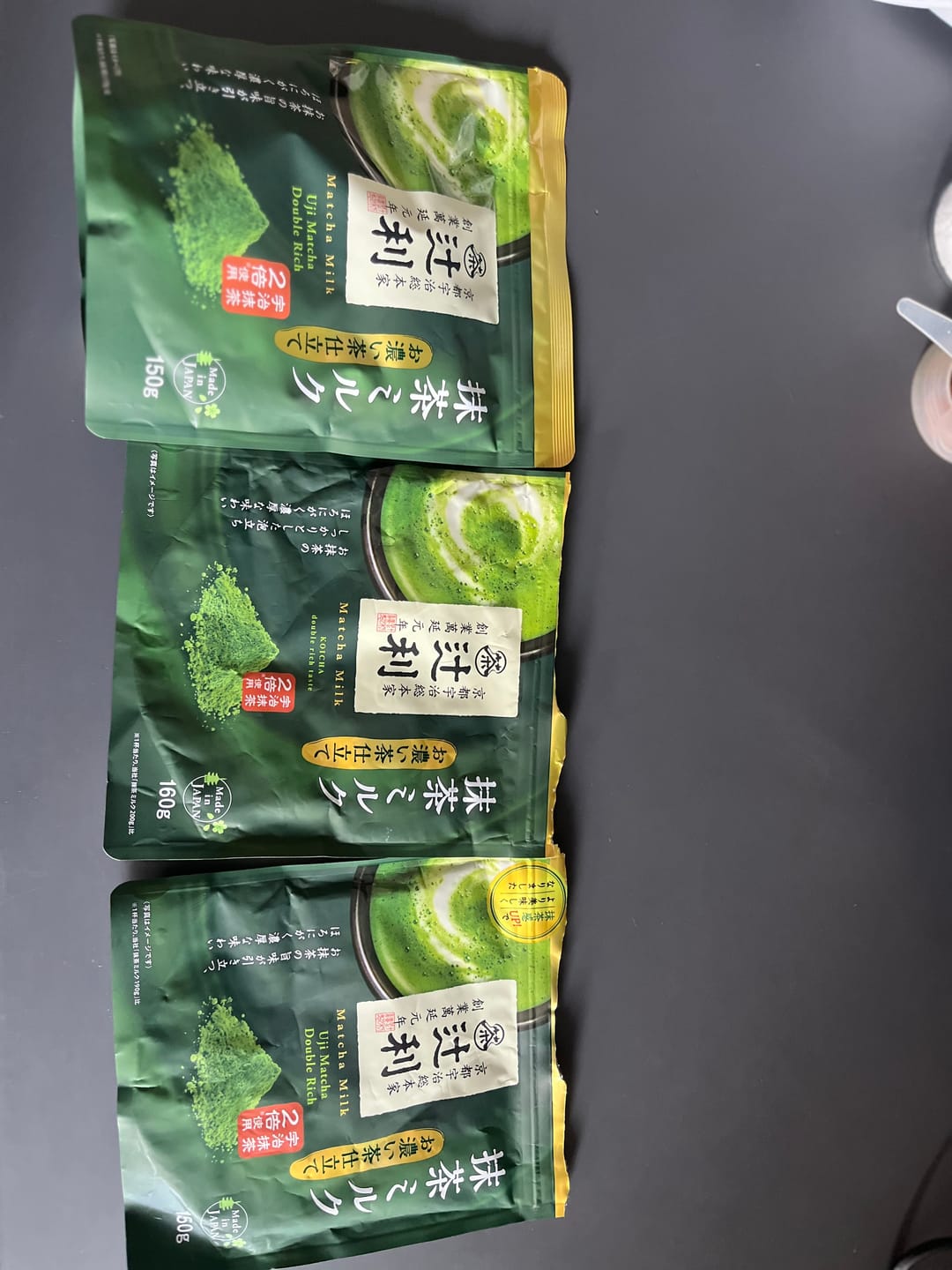 Customer photo review of Tsujiri Matcha Milk Uji Matcha Double Rich 150g