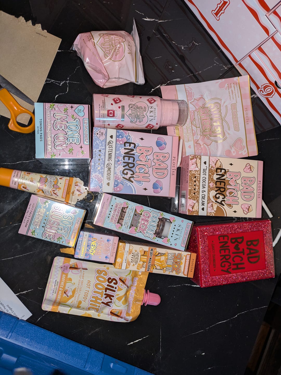 Customer photo review of 12 Sleighs Of Christmas Bad Bitch Skincare Advent Calendar 2025