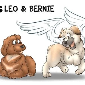 Customer photo review of Custom Pet Portrait - Cool Gift For Animal Lovers - Cartoon Caricature Dog Cat Horse Rabbit - Hand drawn from photos