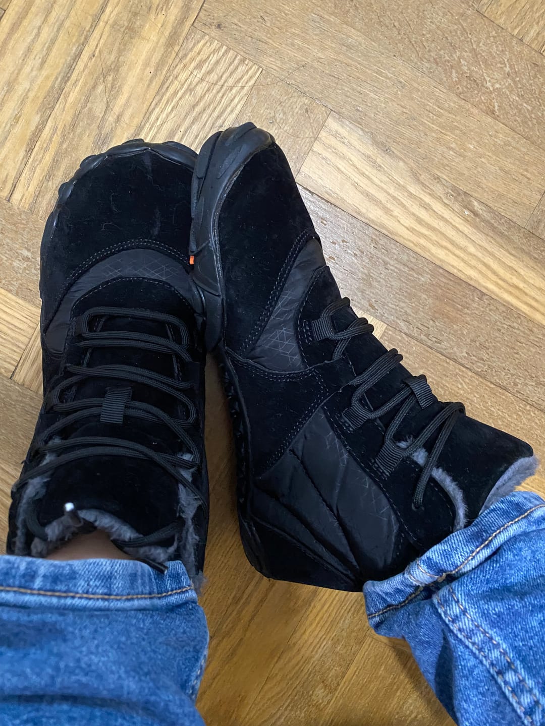 Customer photo review of Botines barefoot Mountain Trek