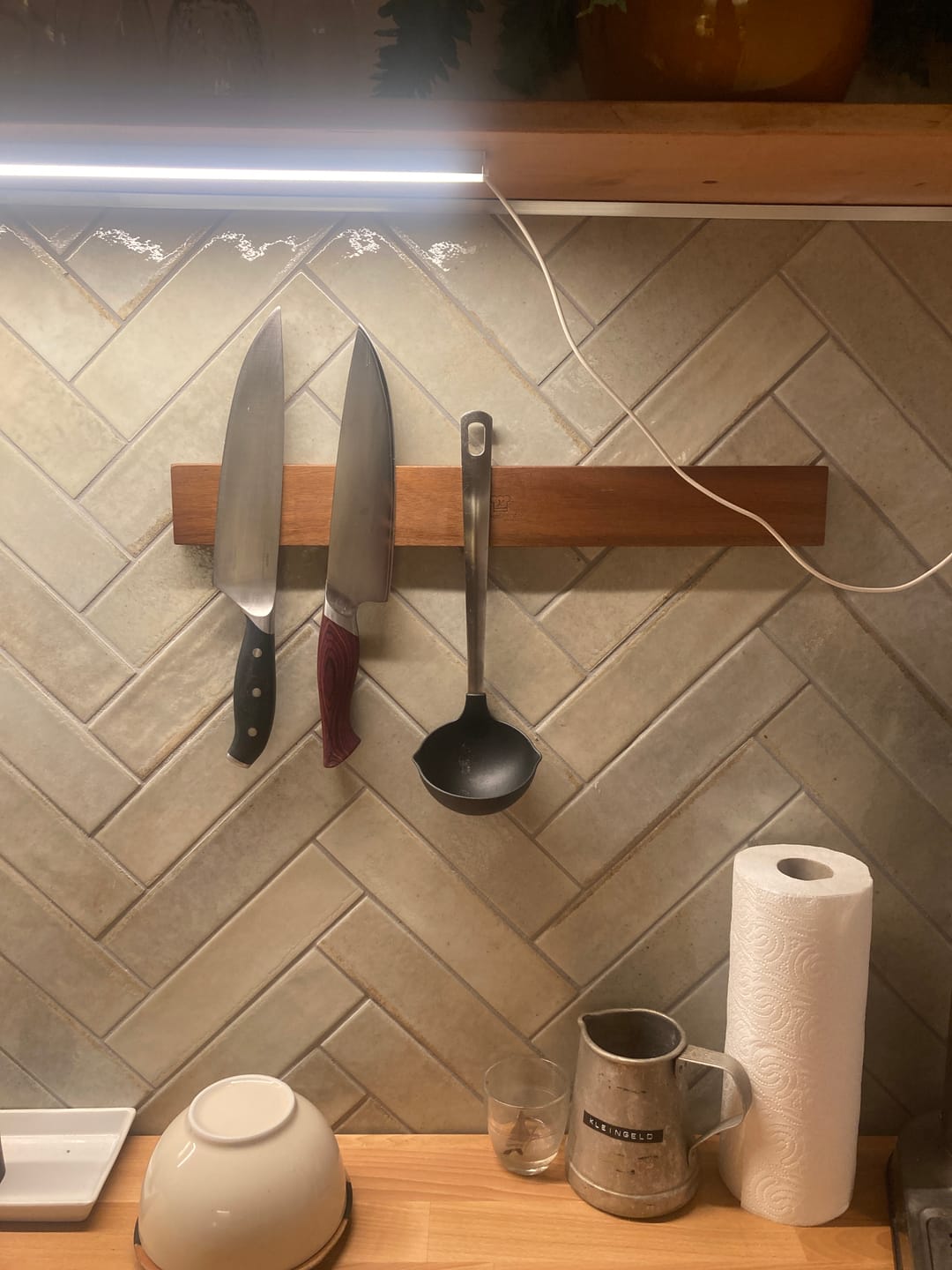 Customer photo review of Magnetische Holzleiste Kōyōju