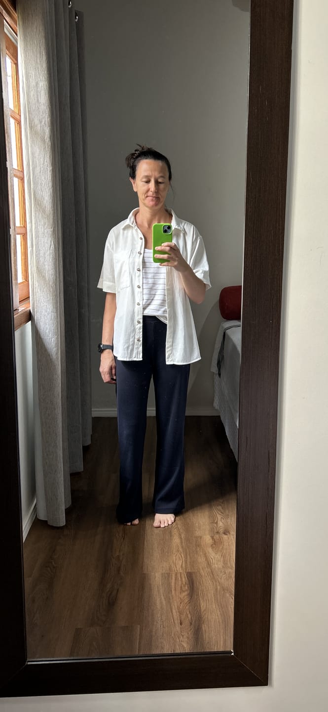 Customer photo review of Camisa Jambo Off White
