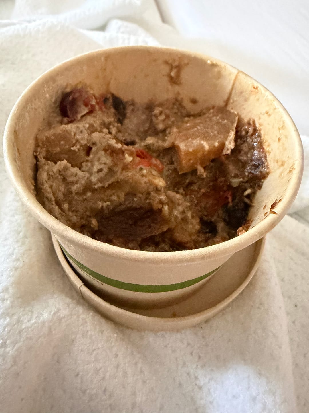 Customer photo review of Spiced Compote Pudding