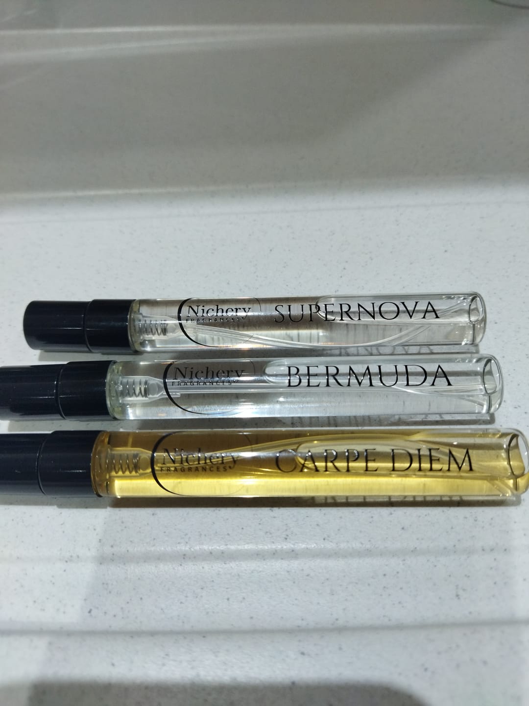 Customer photo review of Carpe Diem-Supernova-Bermuda 3x10ml - Extrait de Parfum - Férfi