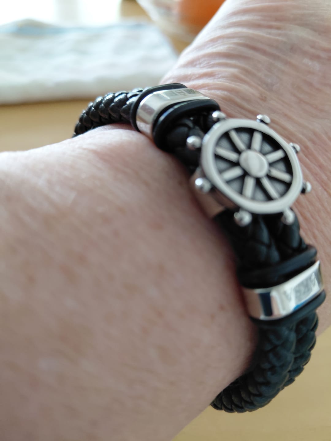 Customer photo review of Bracelet: Captain