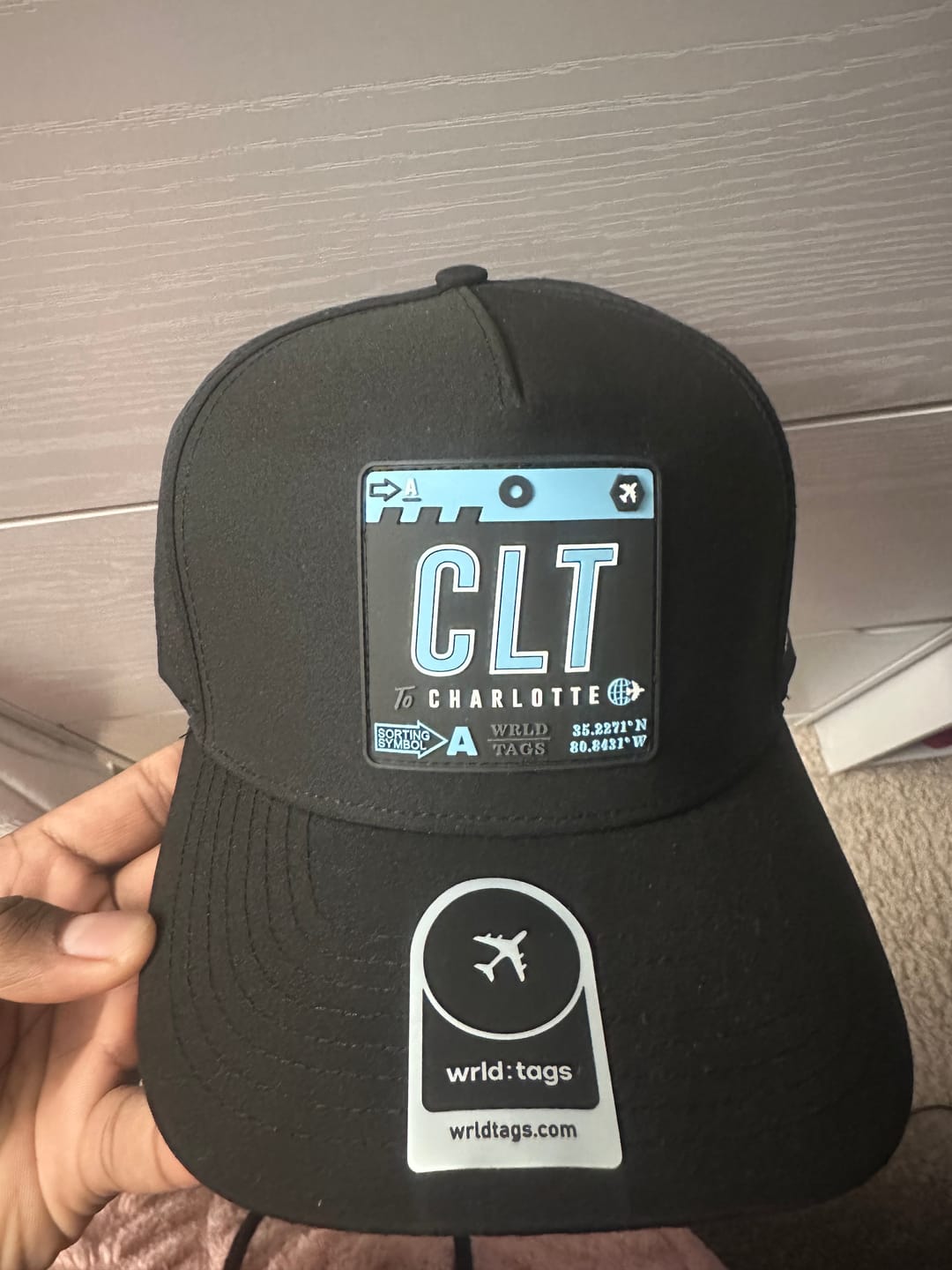Customer photo review of Charlotte Performance Cap