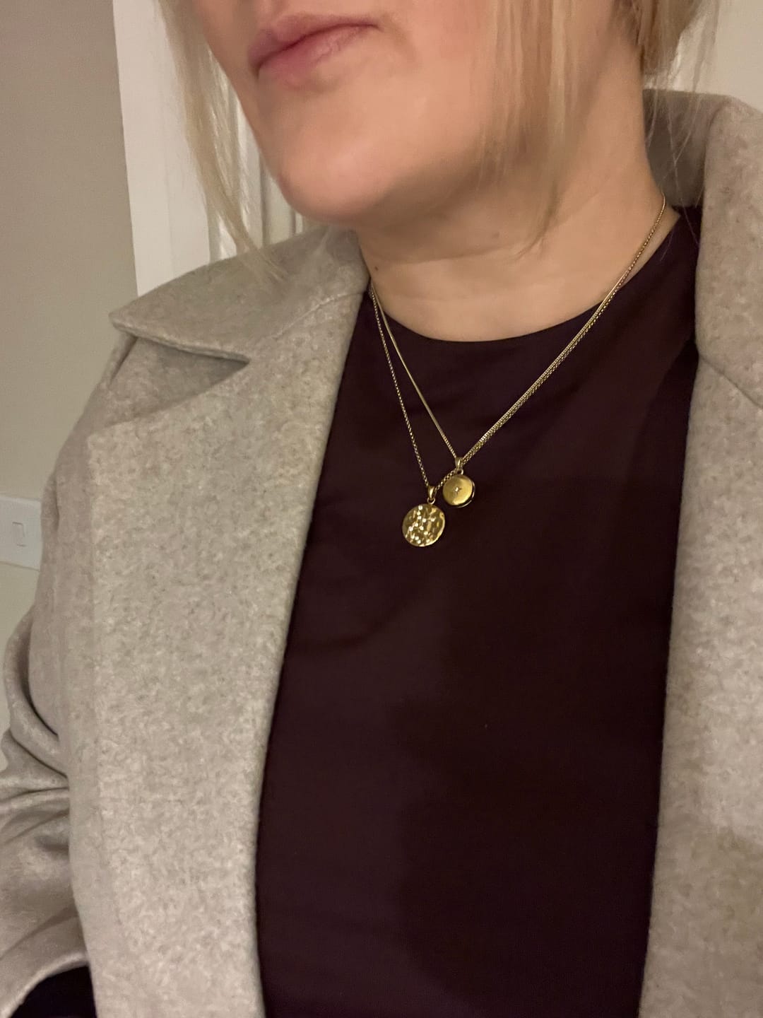 Customer photo review of Zodiac Necklace