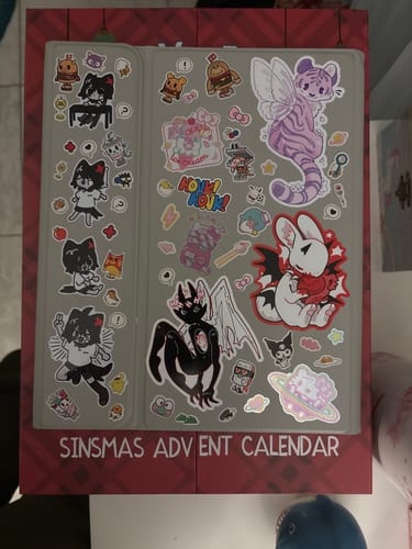 Customer photo review of Gore Angel Stickers