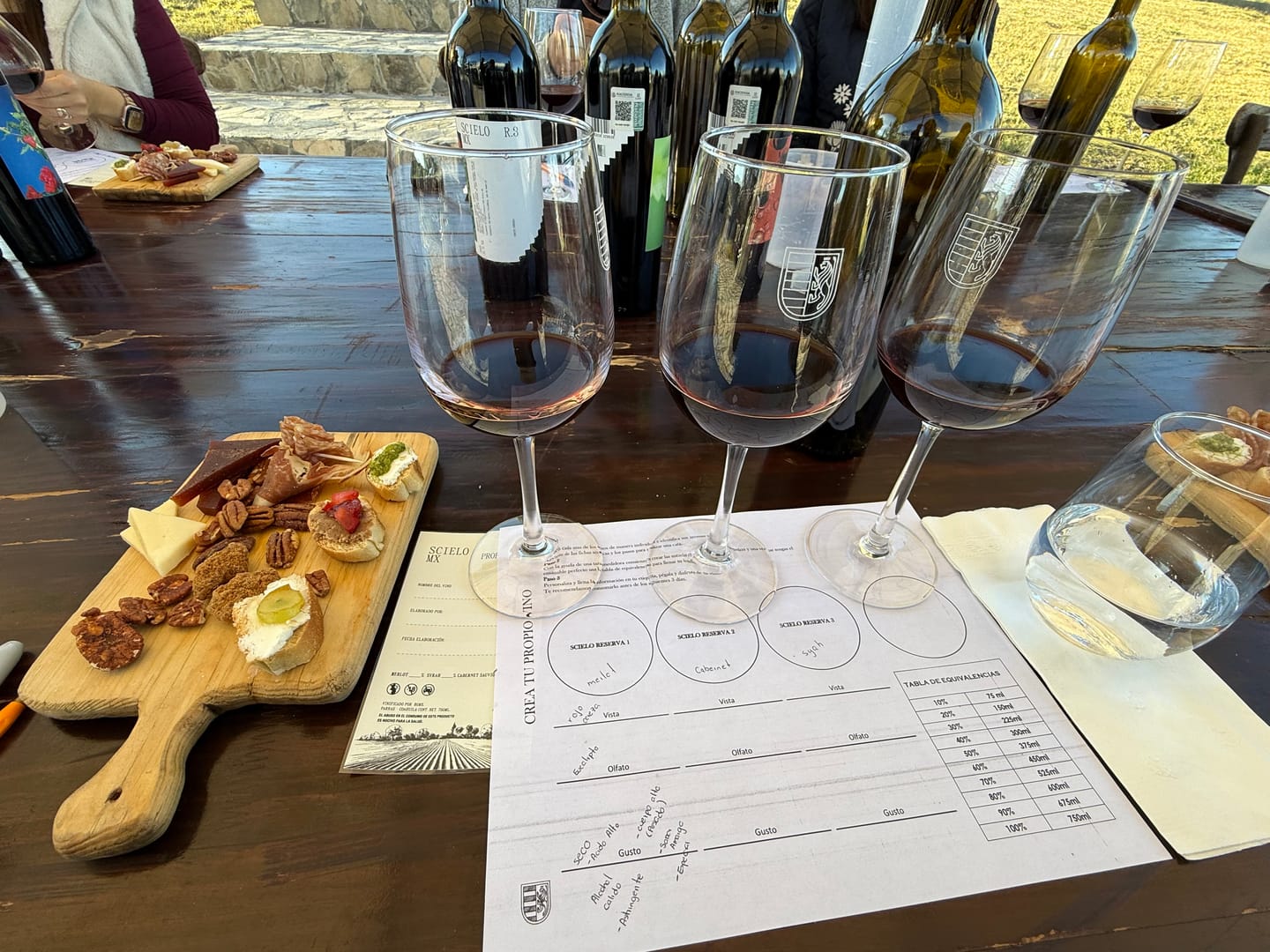 Customer photo review of Crea Tu Vino