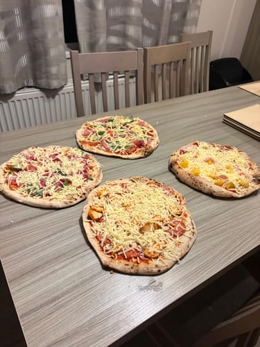 Customer photo review of Sourdough Pizza Bases
