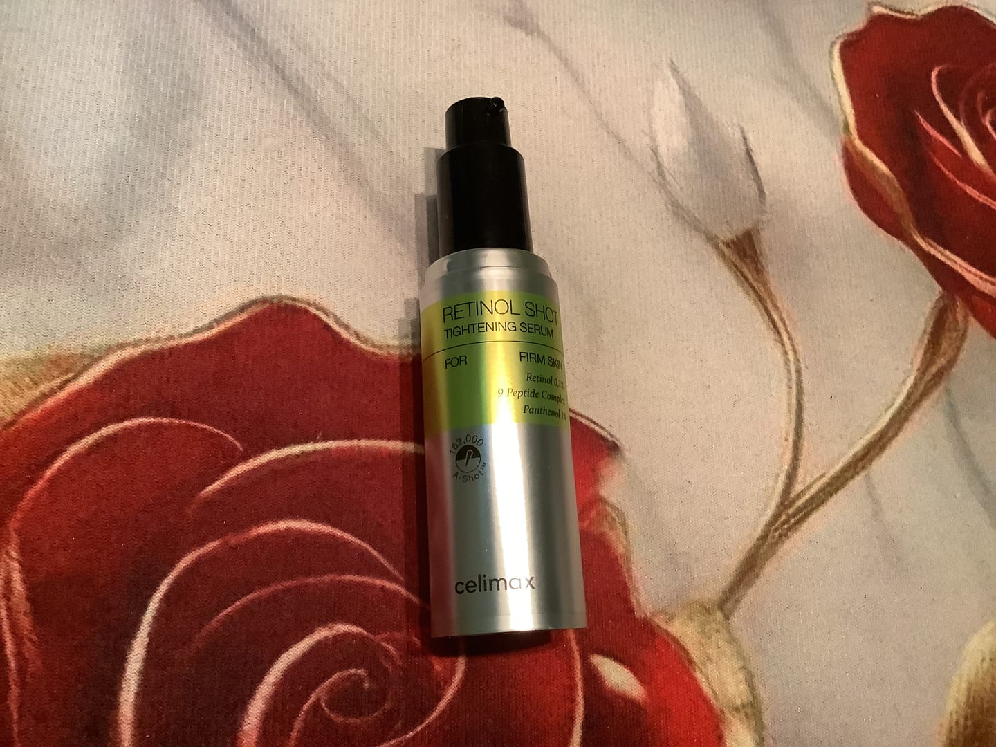 Customer photo review of Liftinga efektu piešķirošs serums ar retinolu un mikroadatām Celimax The Vita−A Retinol Shot Tightening Serum