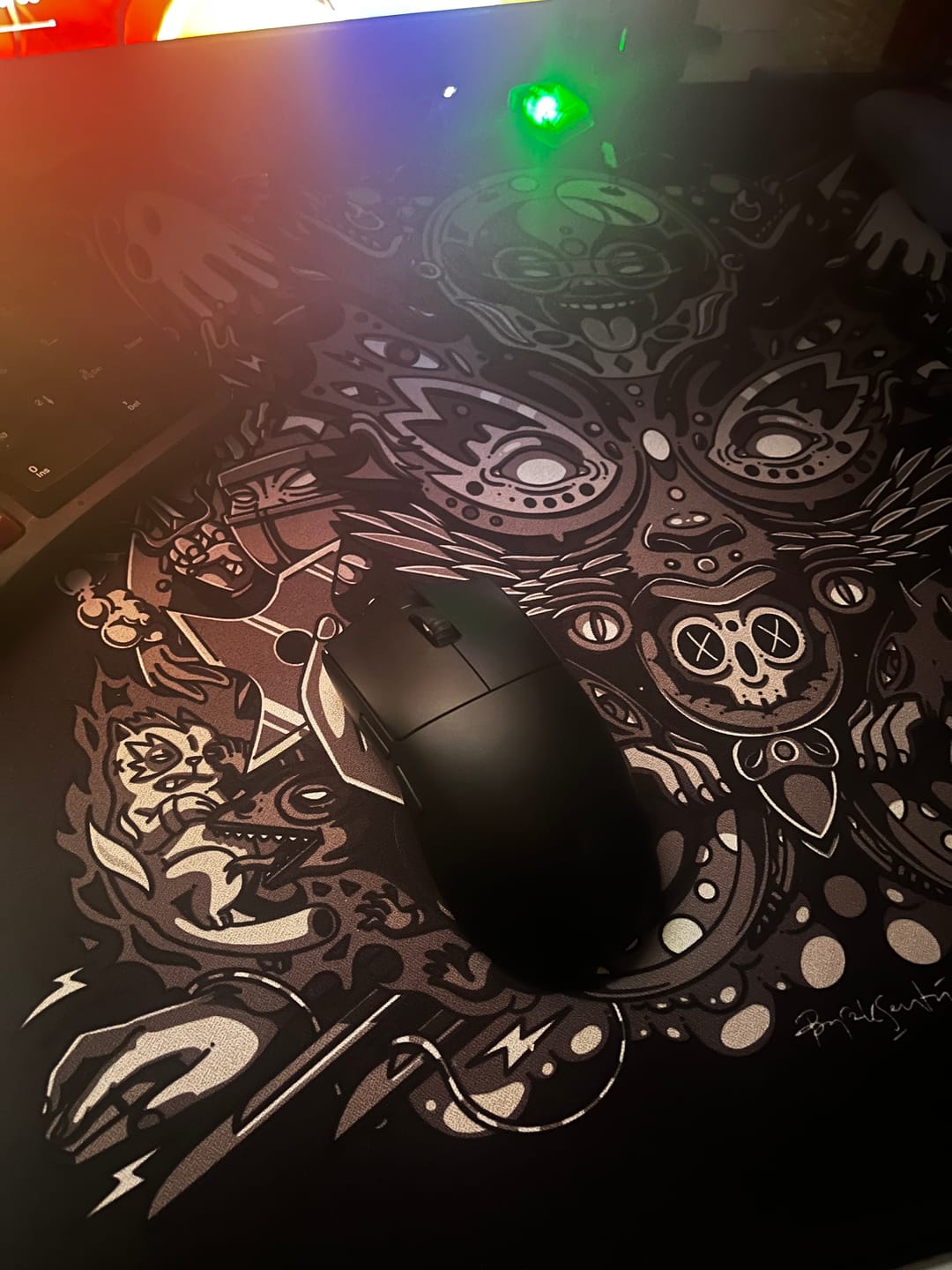 Customer photo review of ATK Blazing Sky X1 V2 Wireless Mouse