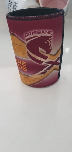 Customer photo review of Broncos Can/Stubby Holder