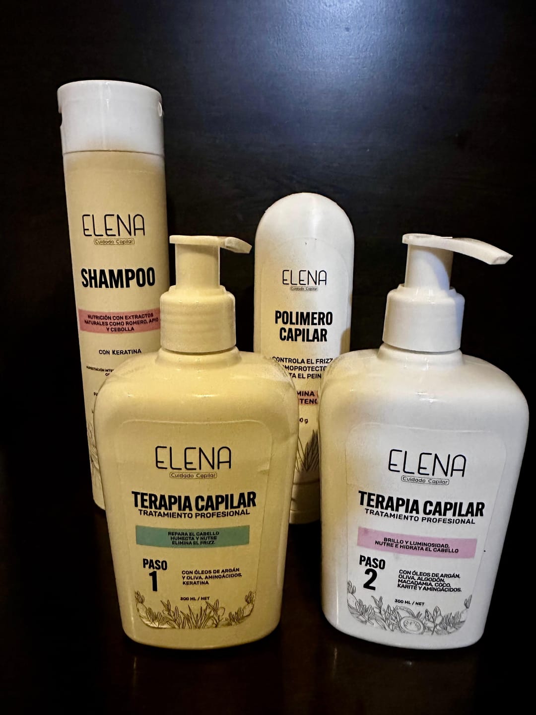 Customer photo review of 🔥 Caja Rosa de Reconstrucción Capilar y Anti-Frizz