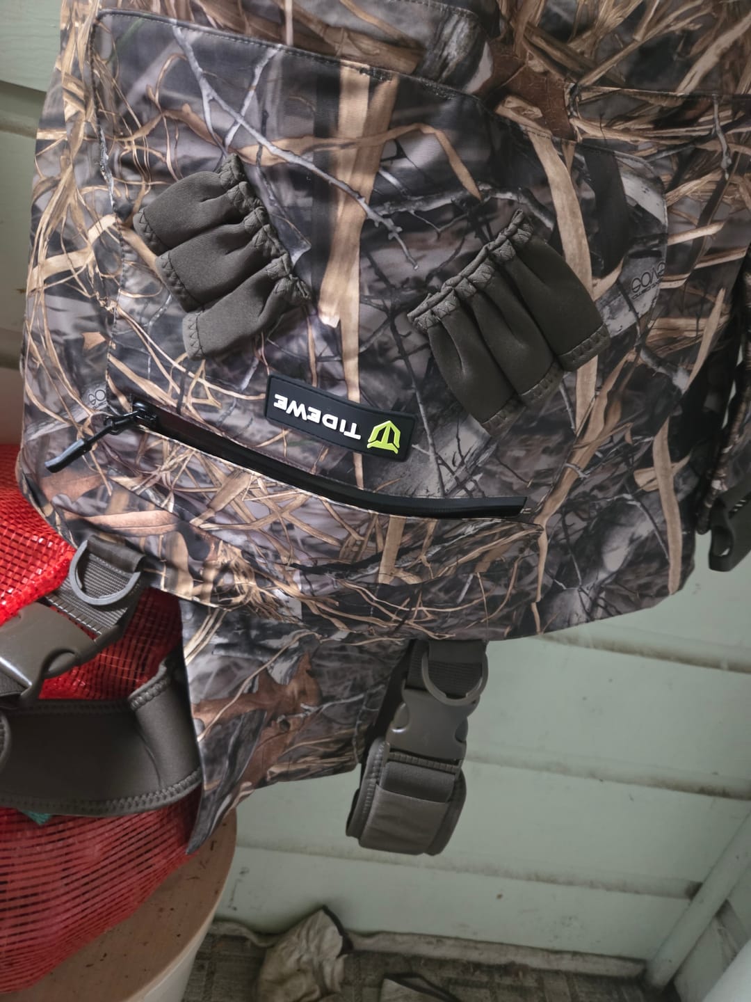 Customer photo review of TorridWade Heated Waders for Duck Hunting | Men’s Bootfoot Chest Breathable Waders | Camo Insulated Waterproof Waterfowl Hunting Bibs for Men