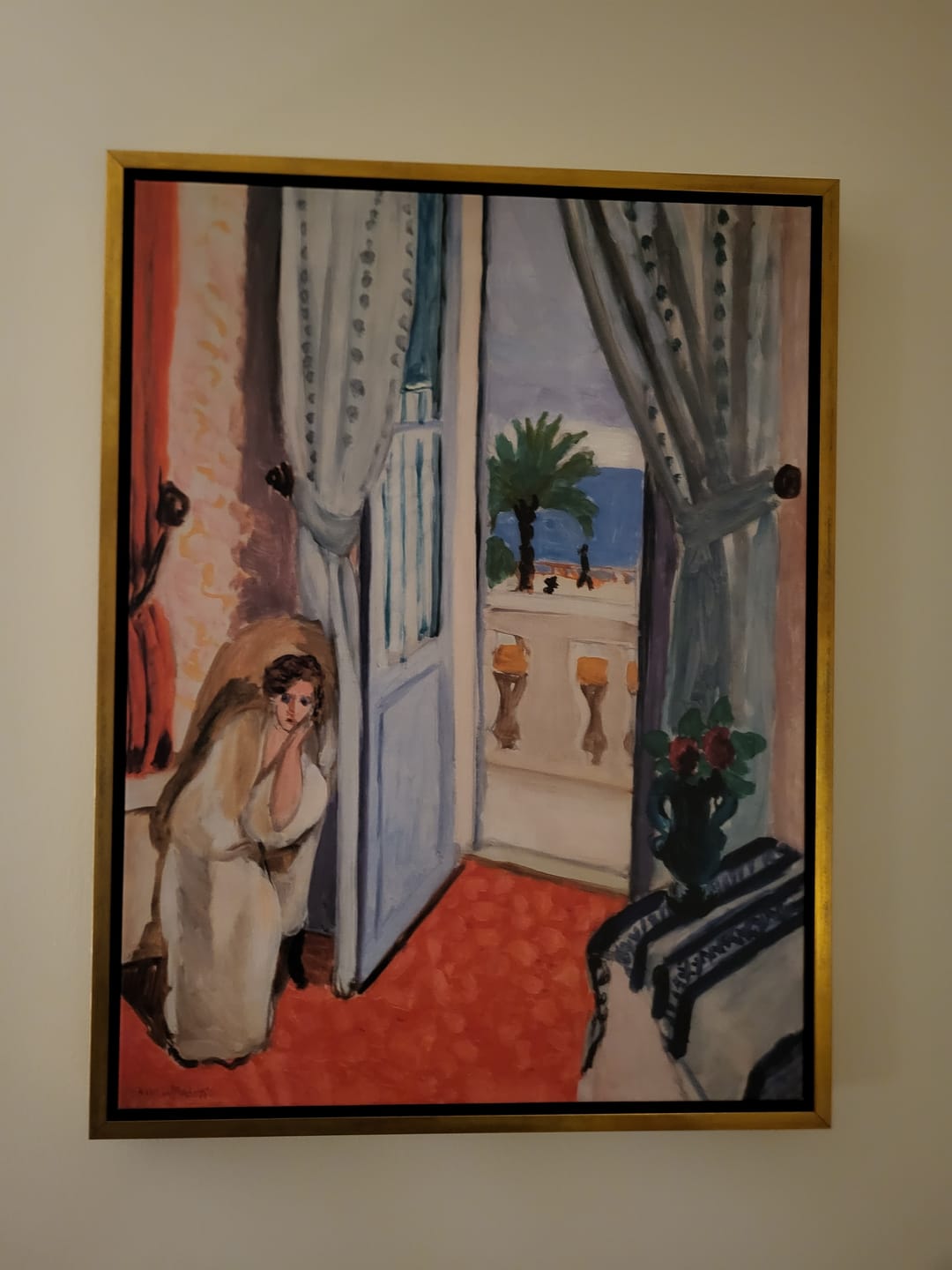Customer photo review of Intérieur à Nice (Interior at Nice) by Henri Matisse, 1919