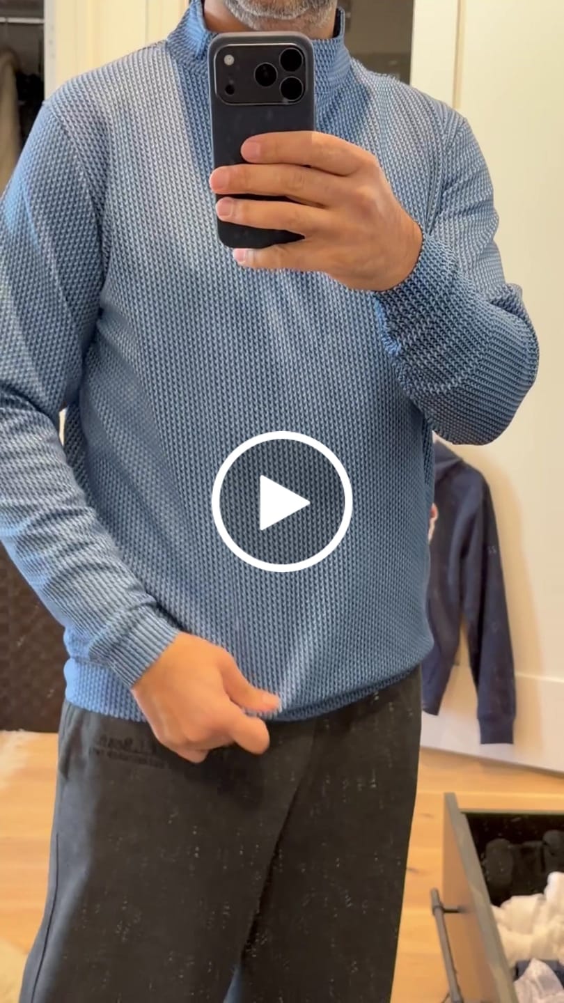 Customer video review of Infinity 1/4 Zip