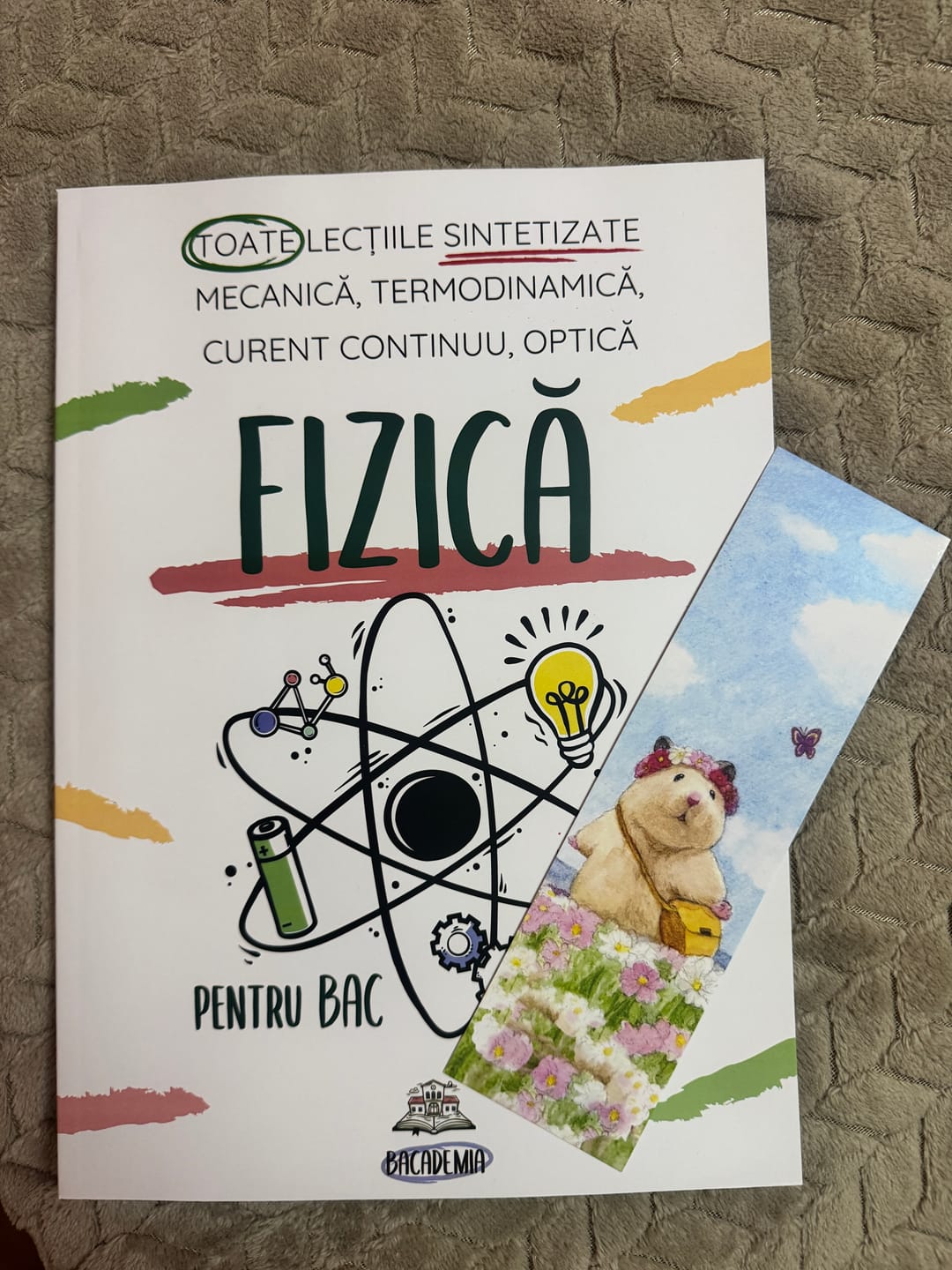 Customer photo review of Carte Fizică Bacalaureat Bacademia