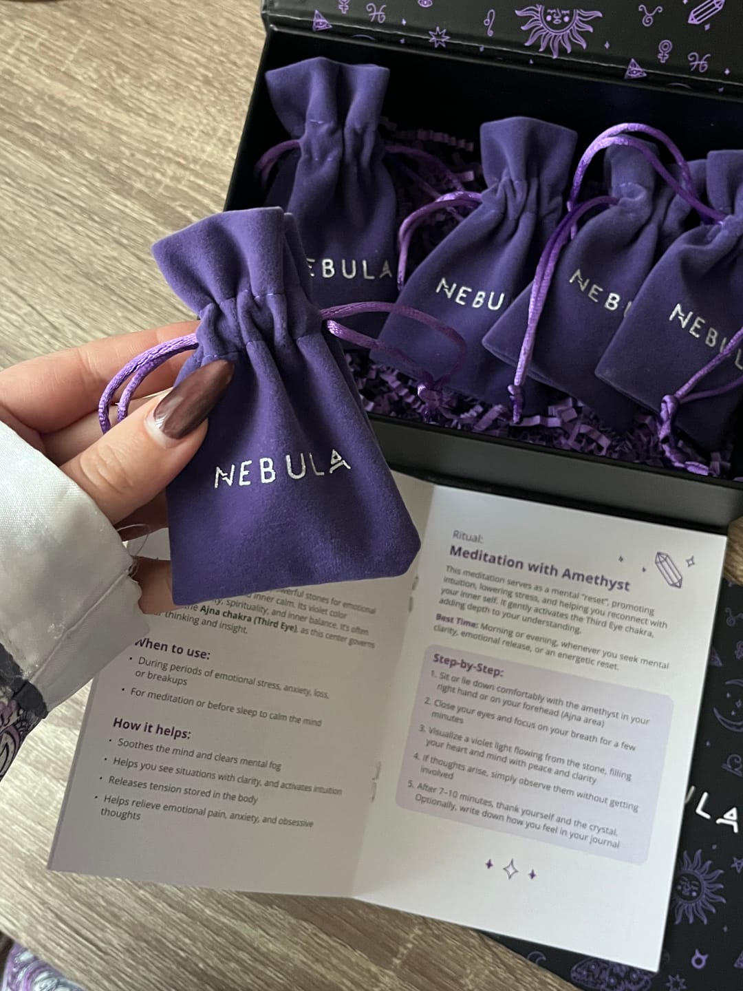 Customer photo review of Crystal Ritual Box