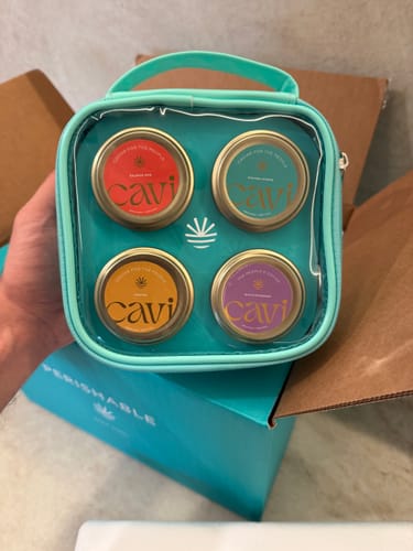 Customer photo review of CAVI's Beginner Tasting Kit (PRE-ORDER)