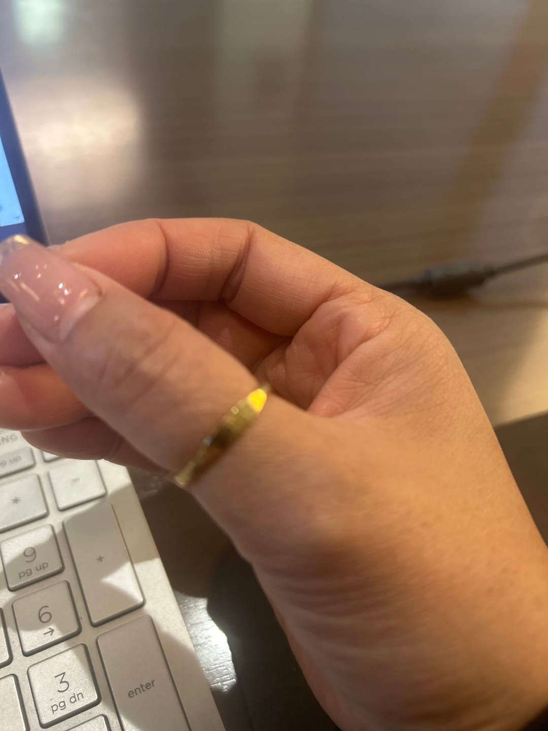 Customer photo review of Angelica® Angel Number Band (Bundle)