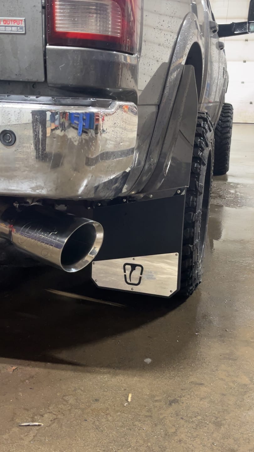 Customer photo review of Universal 4 to 6" Dirty Stainless Exhaust Tip (DDC-EXH-A055)