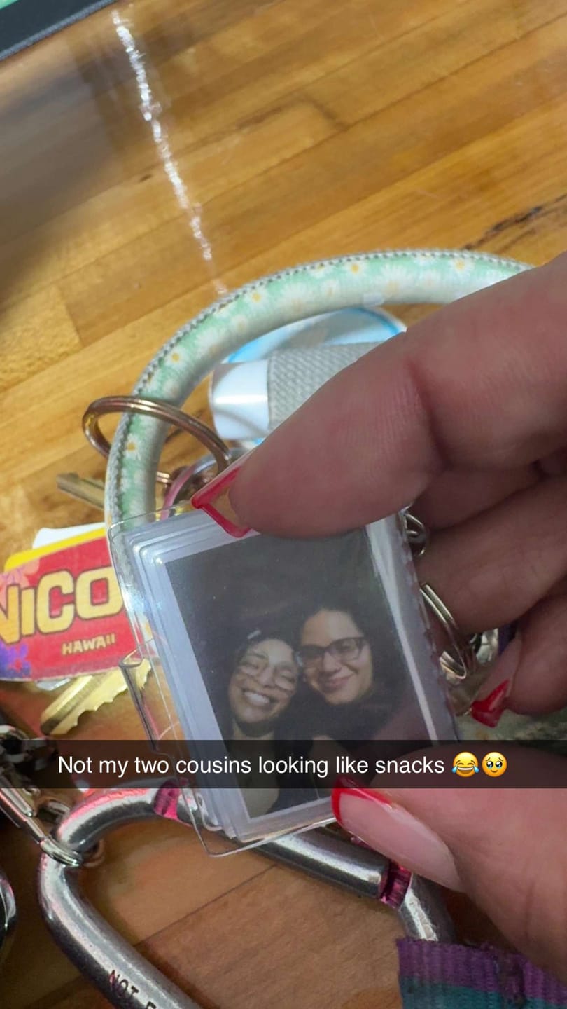 Customer photo review of MiniscrapBook® Mini Album Keychain