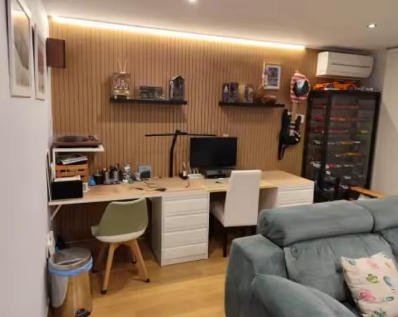 Customer photo review of CleanWall | Zelfklevende 3D Wandpanelen PVC Houtlook