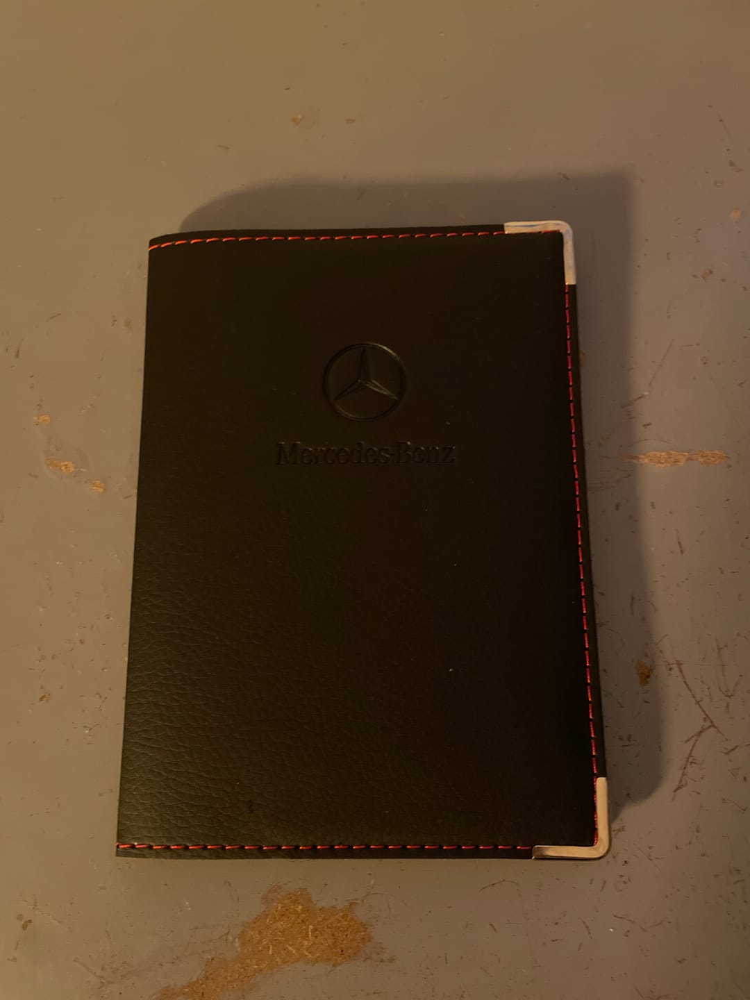 Customer photo review of Porte Carte Grise Mercedes