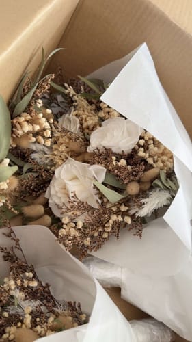 Customer photo review of Timeless Petals Bridal Collection – White