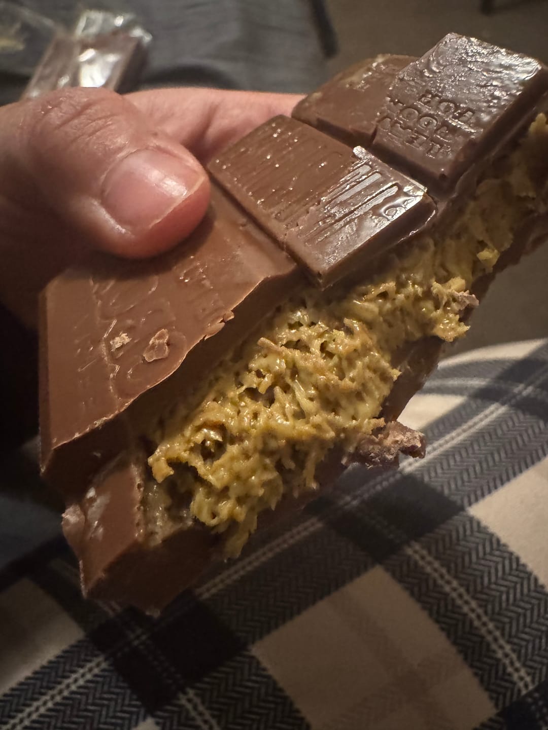 Customer photo review of Chocbox Dubai Milk Chocolate Bar