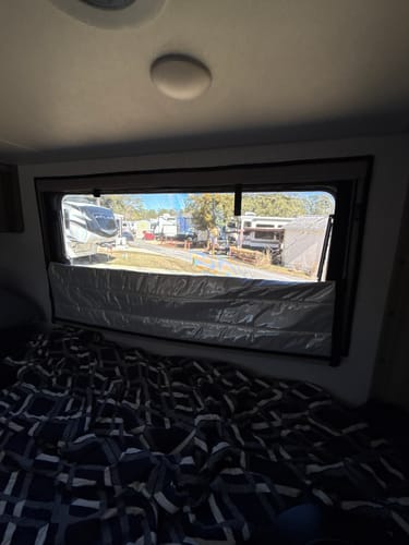 Customer photo review of Sprinter Ekko - FitRV Bed Shade (Set)