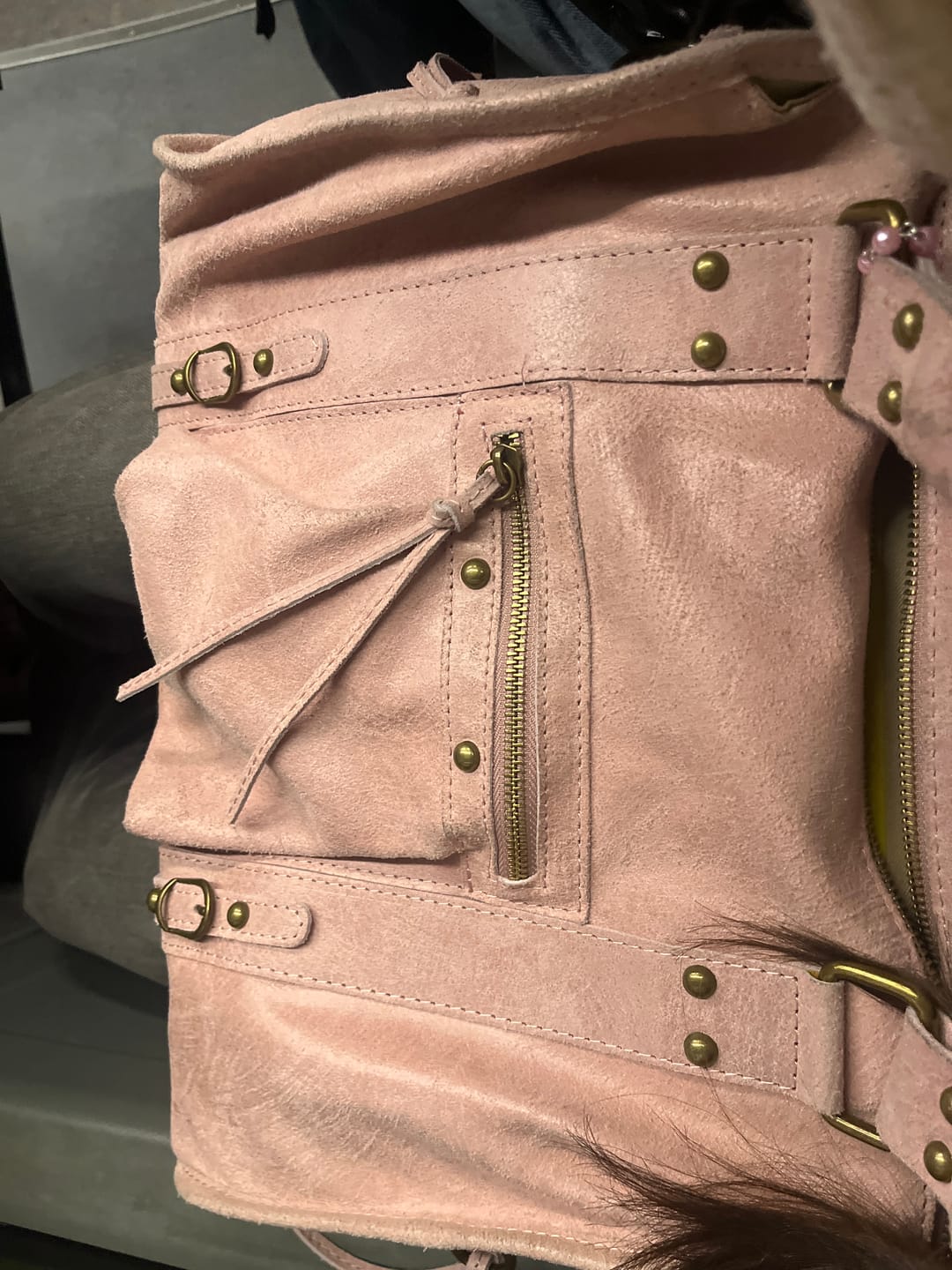 Customer photo review of It girl bag vanilla pink