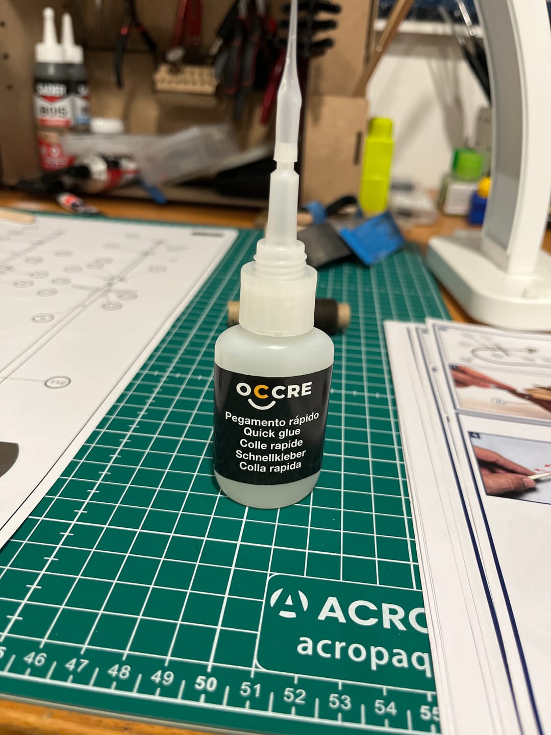 Customer photo review of InstaFix© 20ml - Pegamento de secado rápido (Cianocrilato)