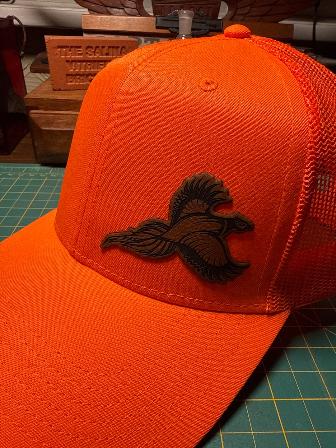 Customer photo review of Pheasant Hunting, 6-Panel Mid-Profile Snap-Back Hat