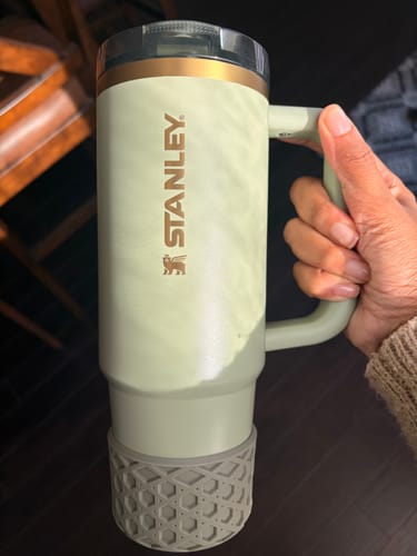 Customer photo review of Sage Grey WAFFLE Tumbler Boot