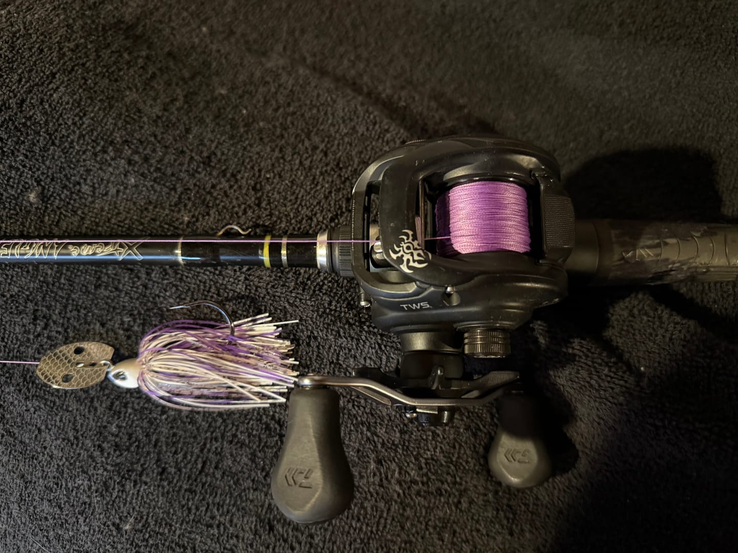 Customer photo review of Purple Prowler 8X - Ultra Performance 8 Strand