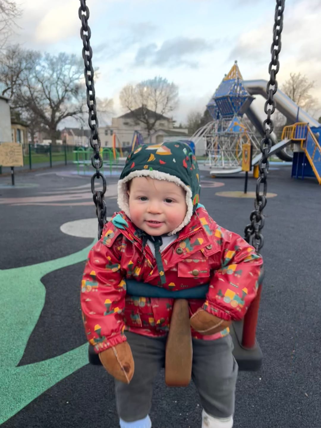 Customer photo review of Windy Day Sherpa Lined Hat