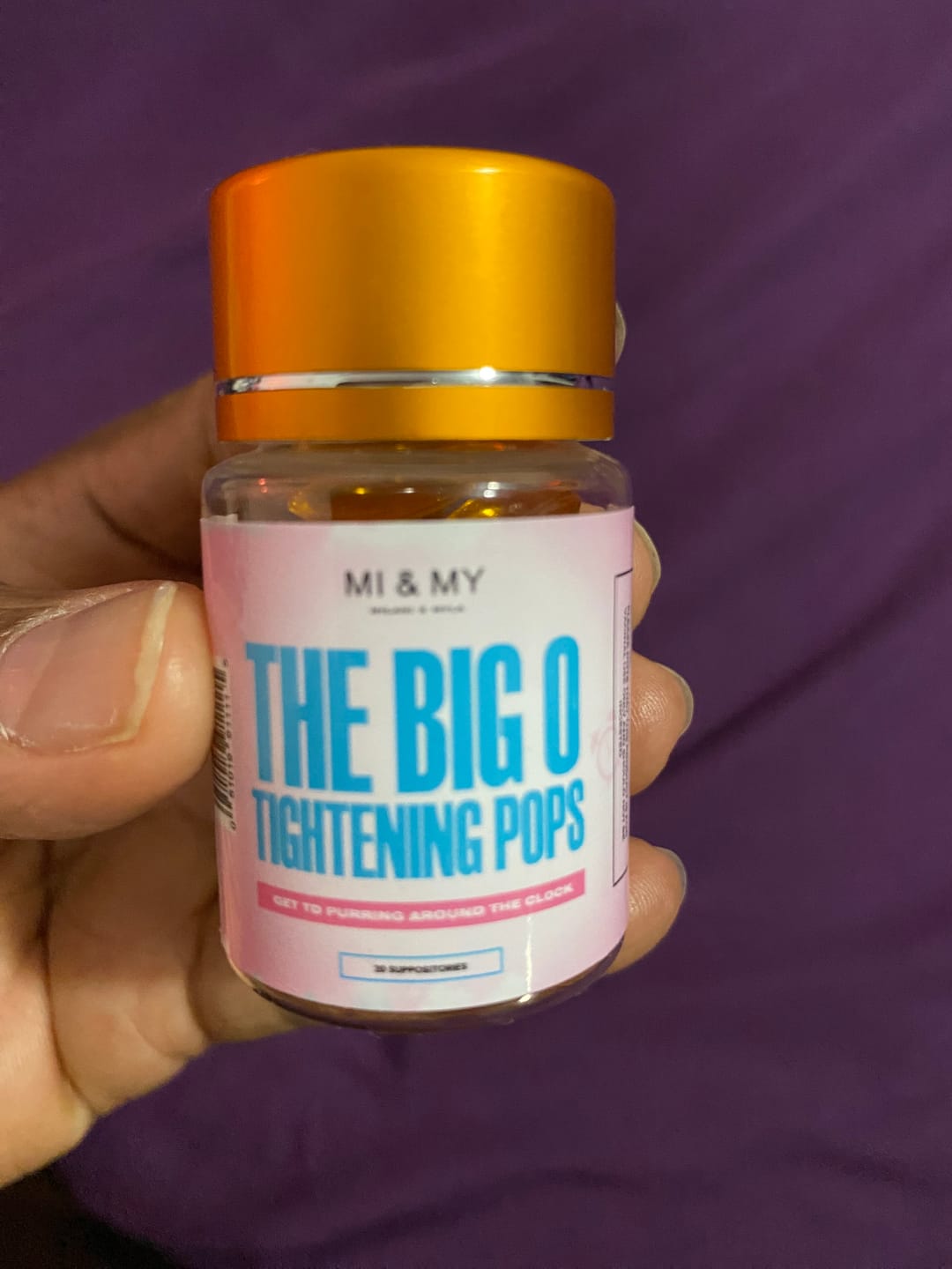 Customer photo review of The Big O Tightening Pops