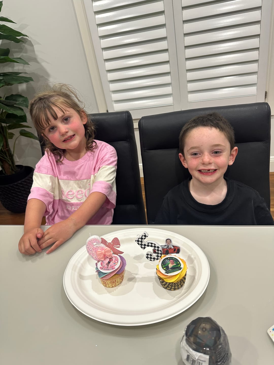 Customer photo review of 15 x 5 cm Pre-cut Standard Cupcake Custom Edible Icing Images