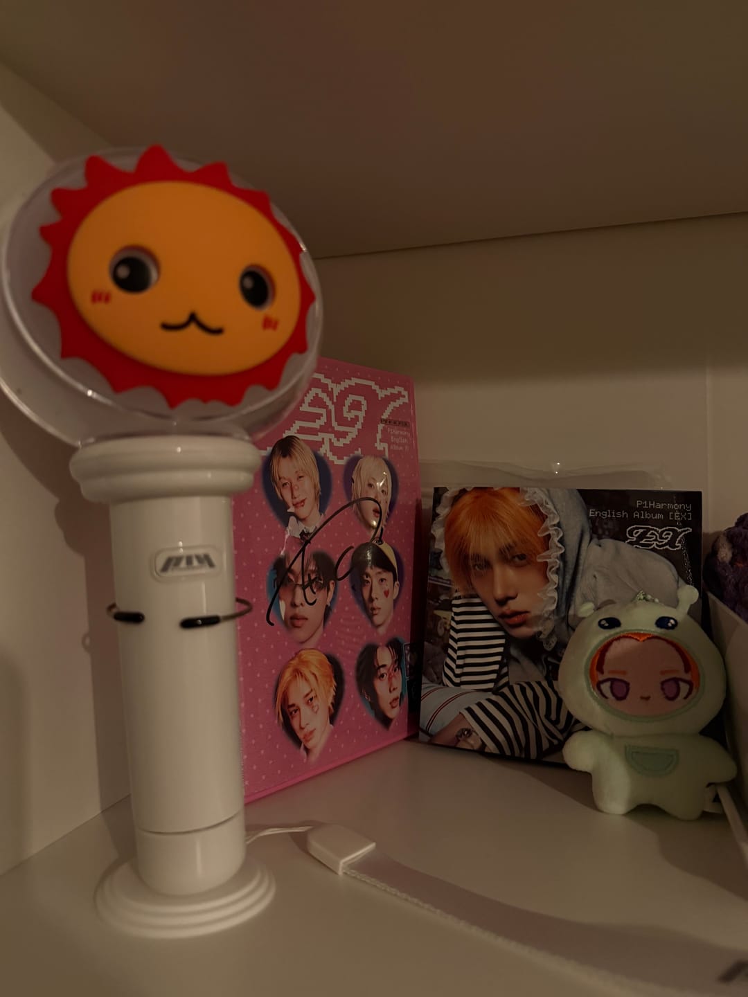 Customer photo review of P1HARMONY - OFFICIAL LIGHT STICK VER.2 CUSTOM MASK