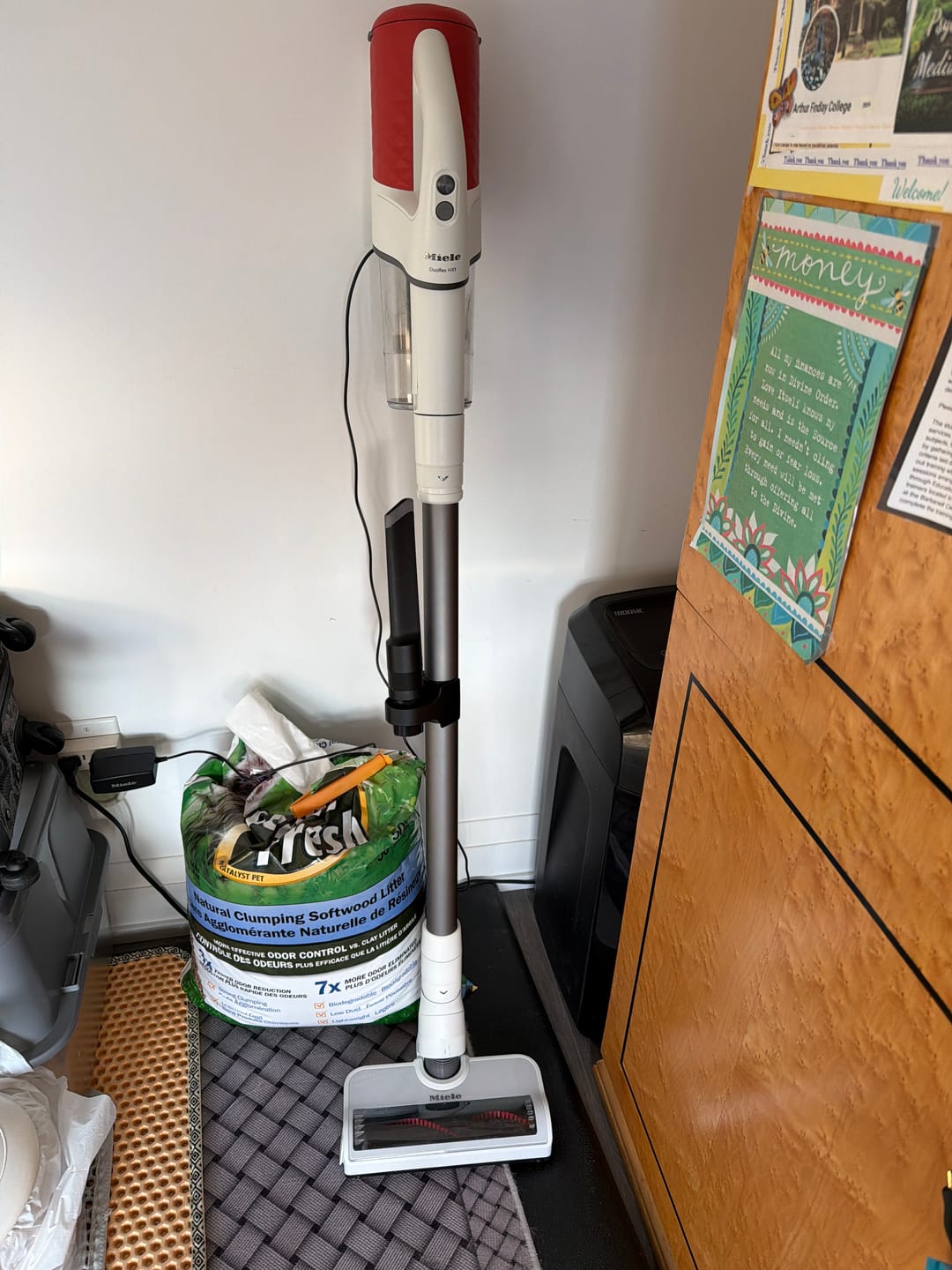 Customer photo review of Miele Duoflex HX1 Cordless Stick Vacuum - Terra Red