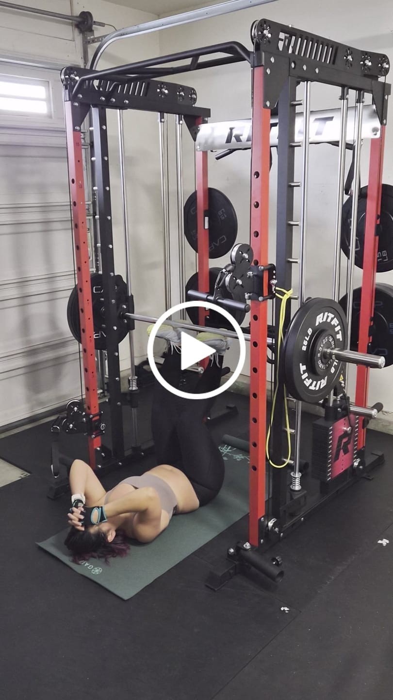 Customer video review of RitFit M1 PRO Smith Machine Weight Stack Home Gym Package